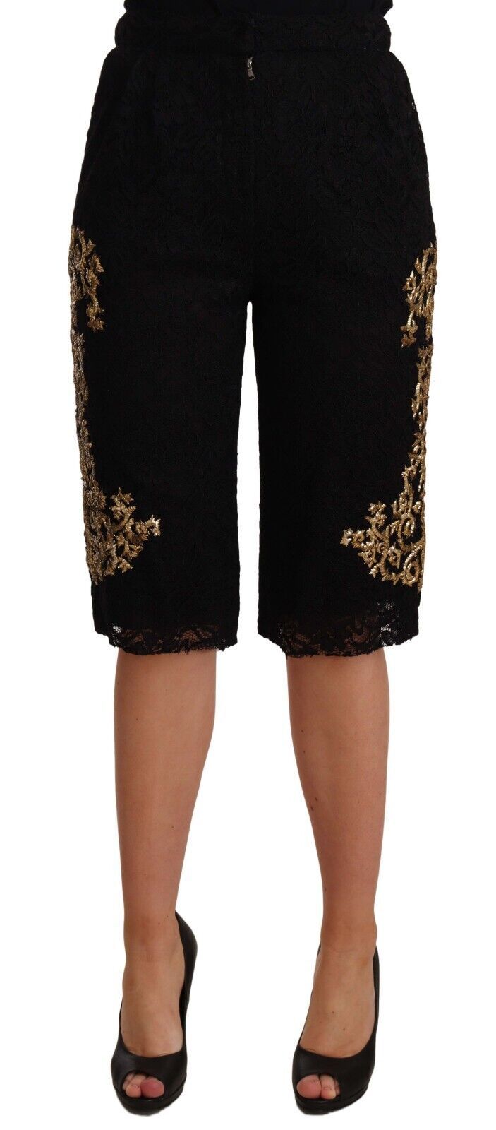 Dolce &amp; Gabbana Short de créateur élégant longueur genou