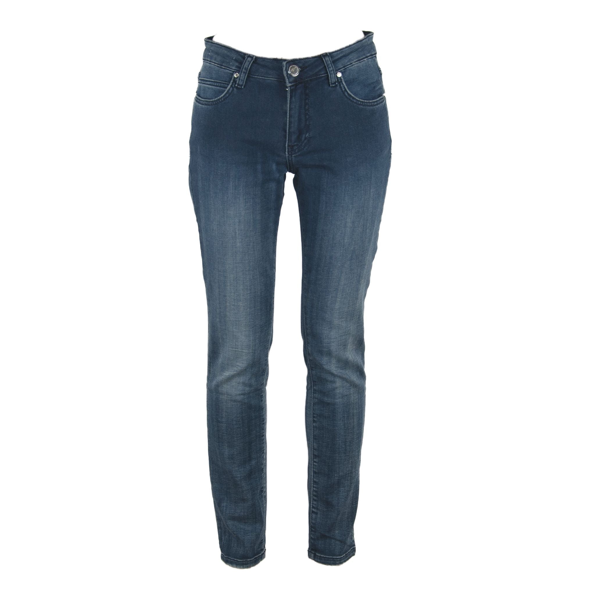 Maison Espin Chic Pantalon de survêtement skinny bleu