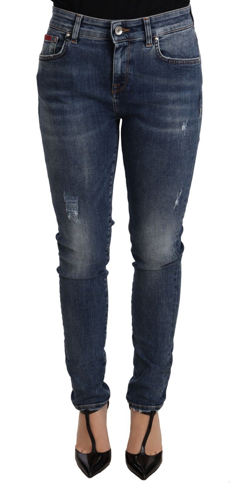 Dolce &amp; Gabbana Jean skinny élégant coupe slim effet vieilli