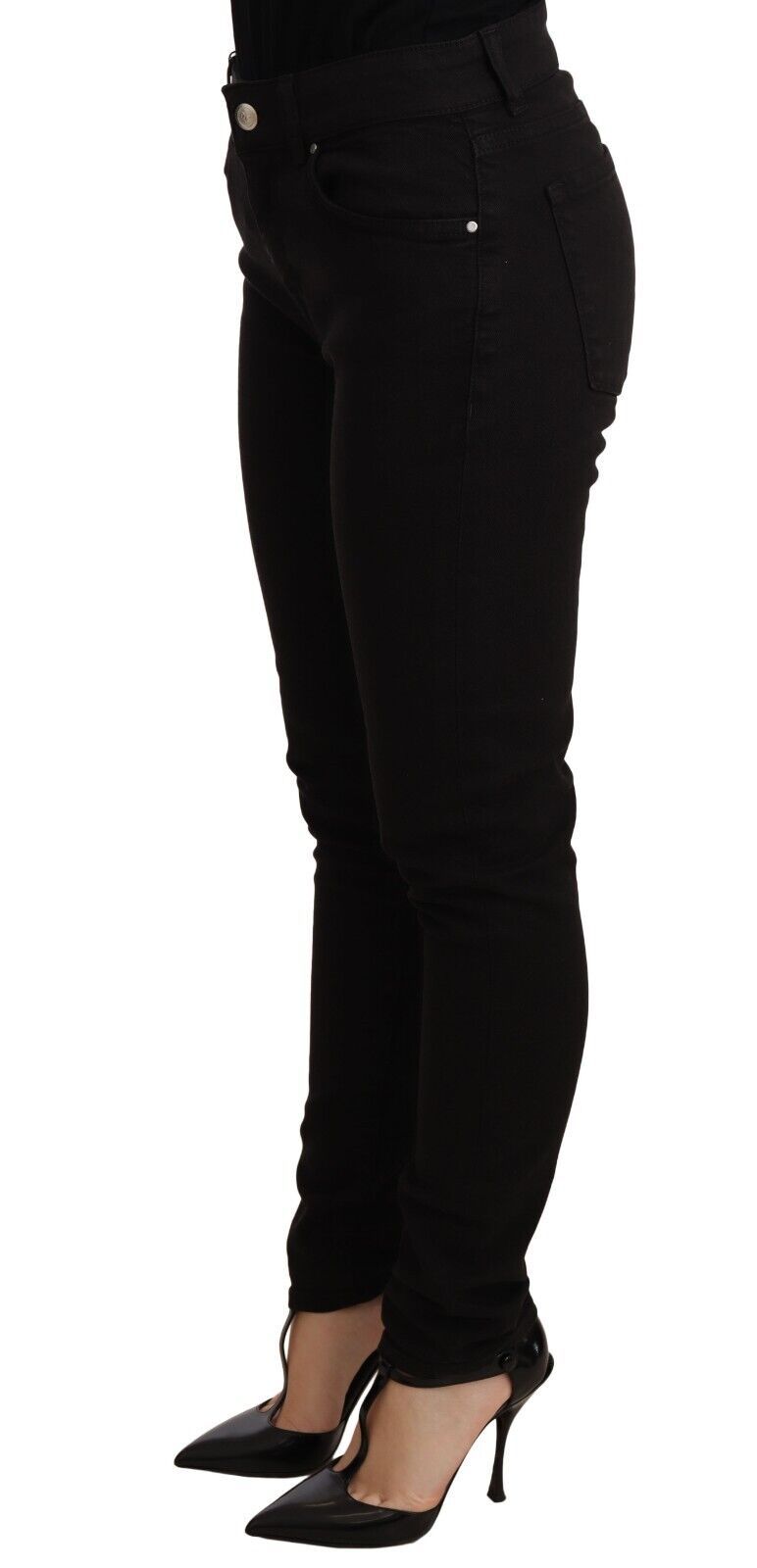 Dolce &amp; Gabbana Jean skinny noir élégant coupe slim