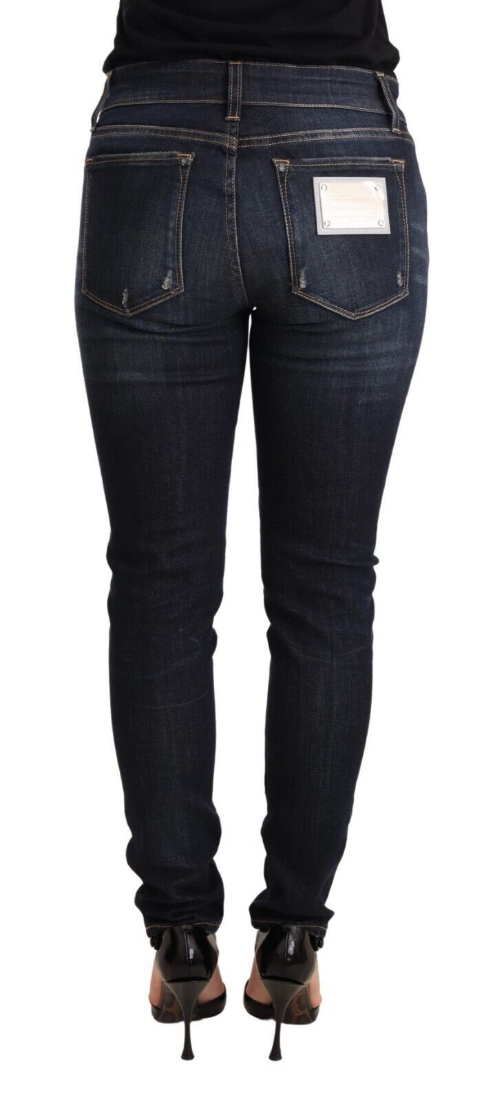 Dolce &amp; Gabbana Chic Jean skinny slim bleu