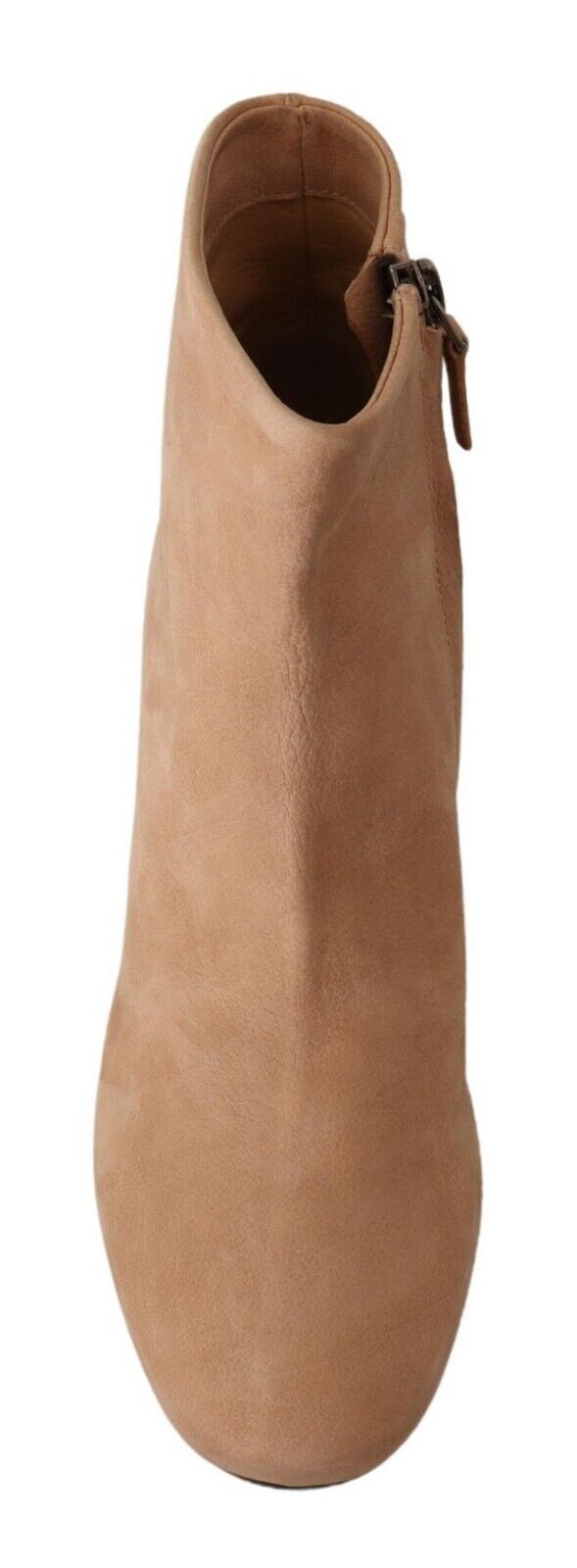 DEL CARLO Bottes élégantes en cuir beige