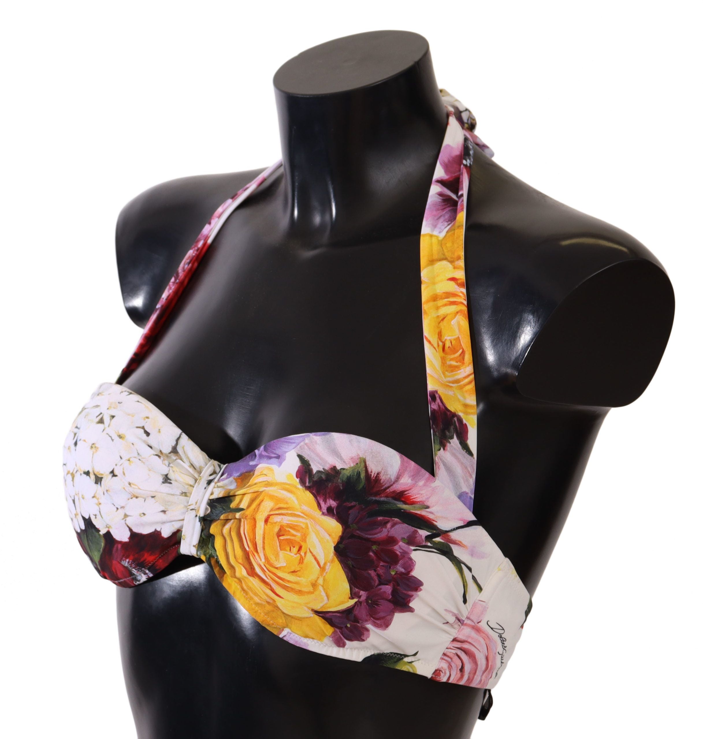 Dolce &amp; Gabbana Chic Haut de bikini à imprimé floral - Summer Essential