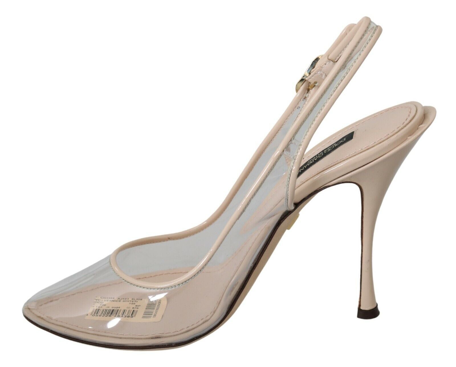 Dolce &amp; Gabbana Élégants Talons Slingback Beige Nude