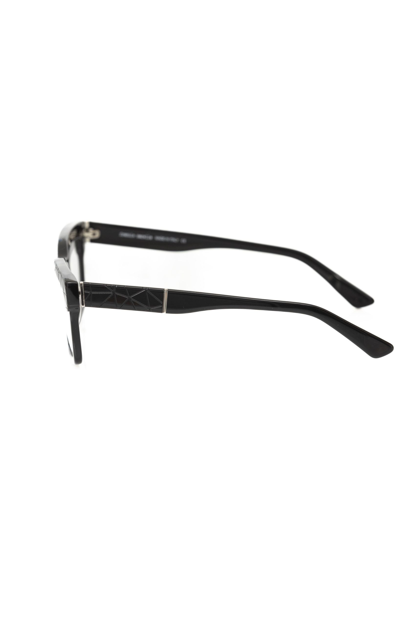 Frankie Morello Black Acetate Unisex Frame