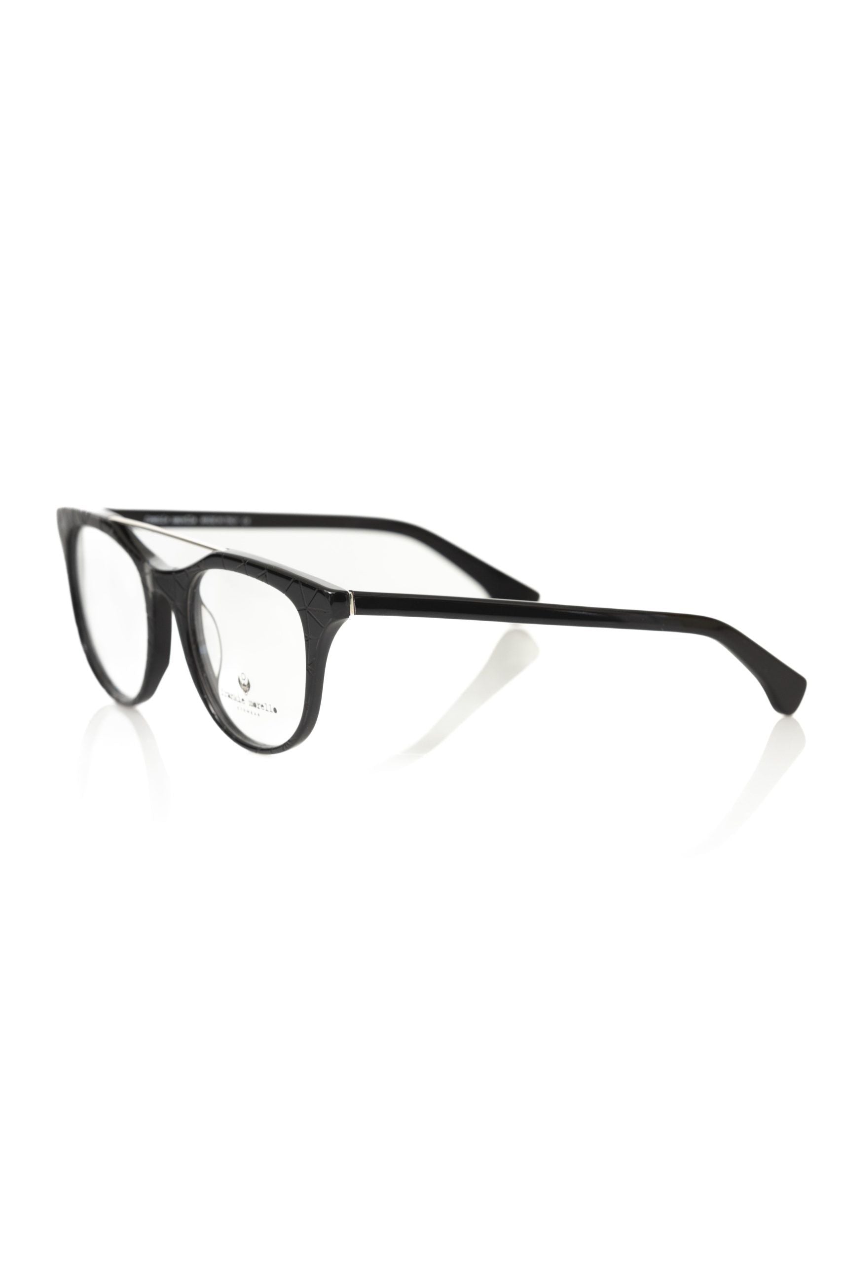 Lunettes de vue Wayfarer géométriques chics Frankie Morello