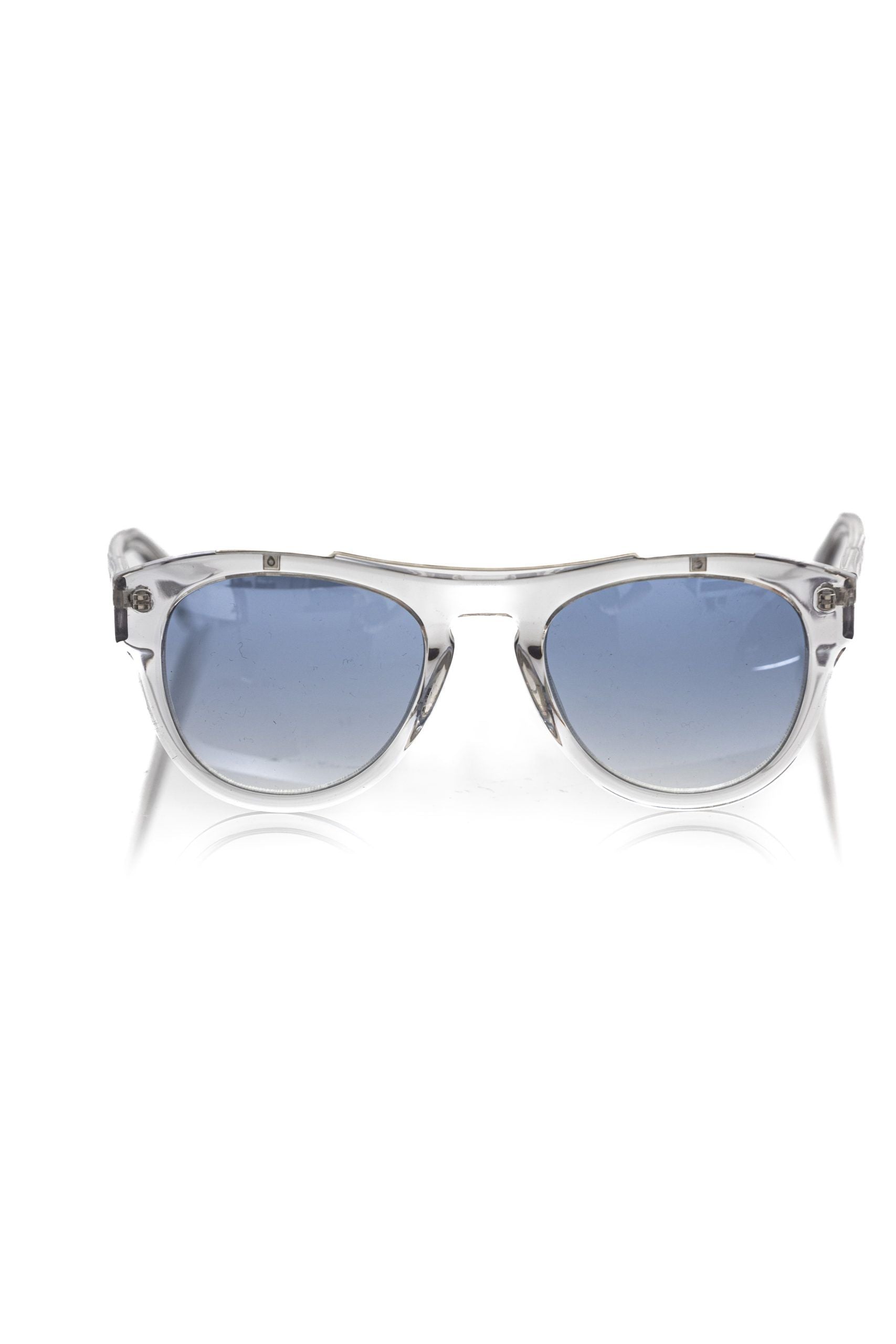 Frankie Morello Lunettes de soleil Wayfarer chics à verres bleus ombrés