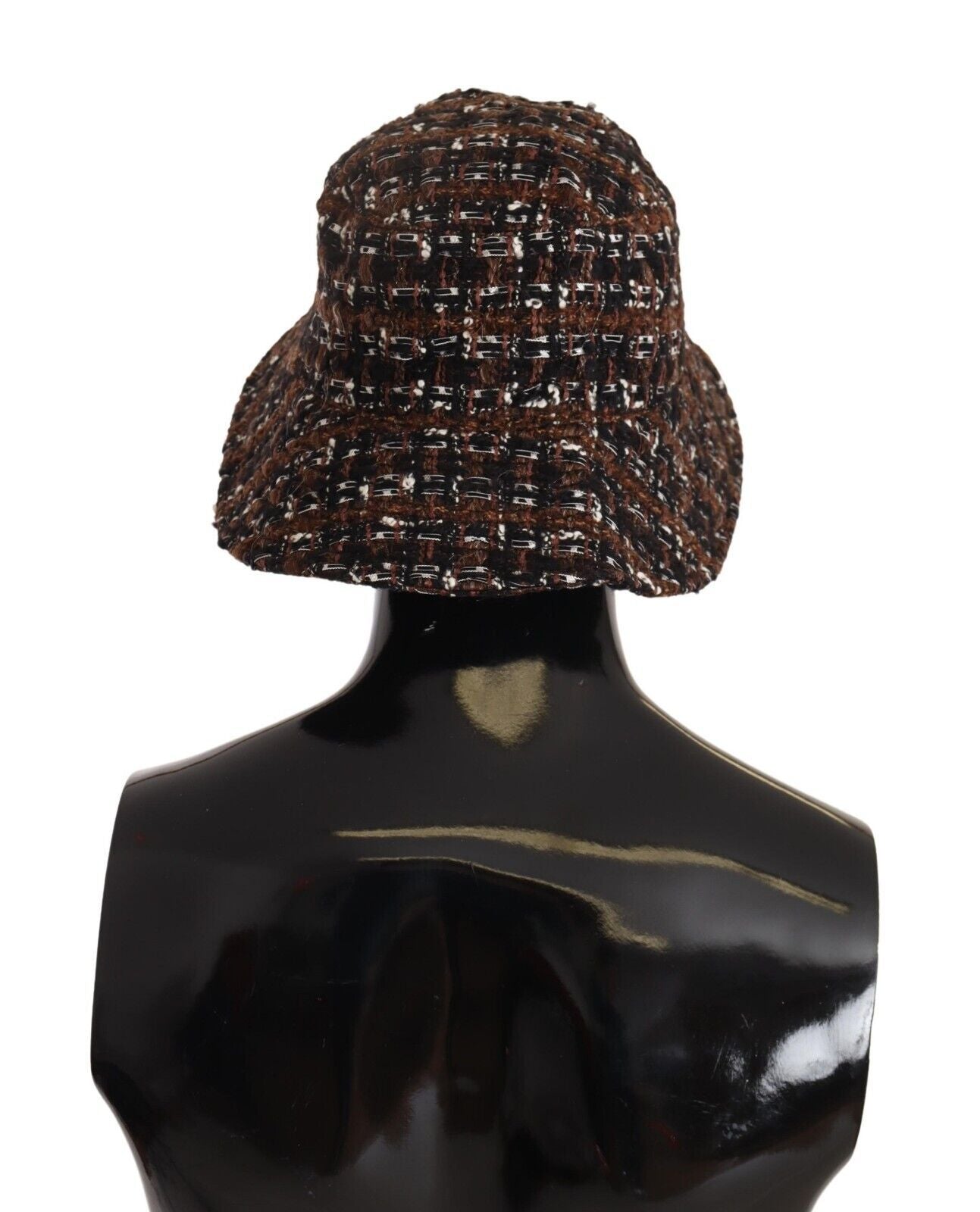 Dolce &amp; Gabbana Chapeau bob multicolore tissé élégant