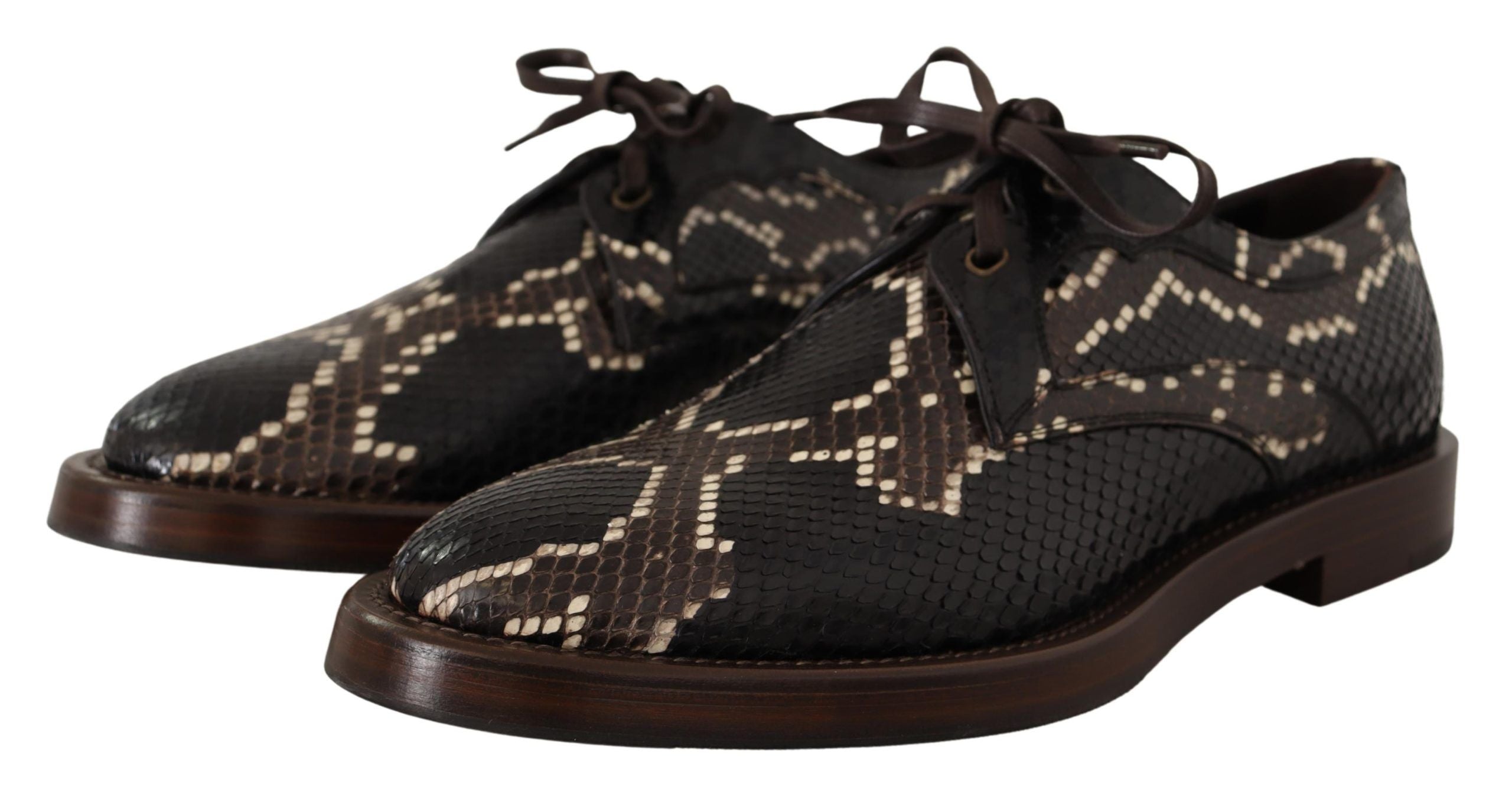 Dolce &amp; Gabbana Chaussures derby formelles élégantes en python