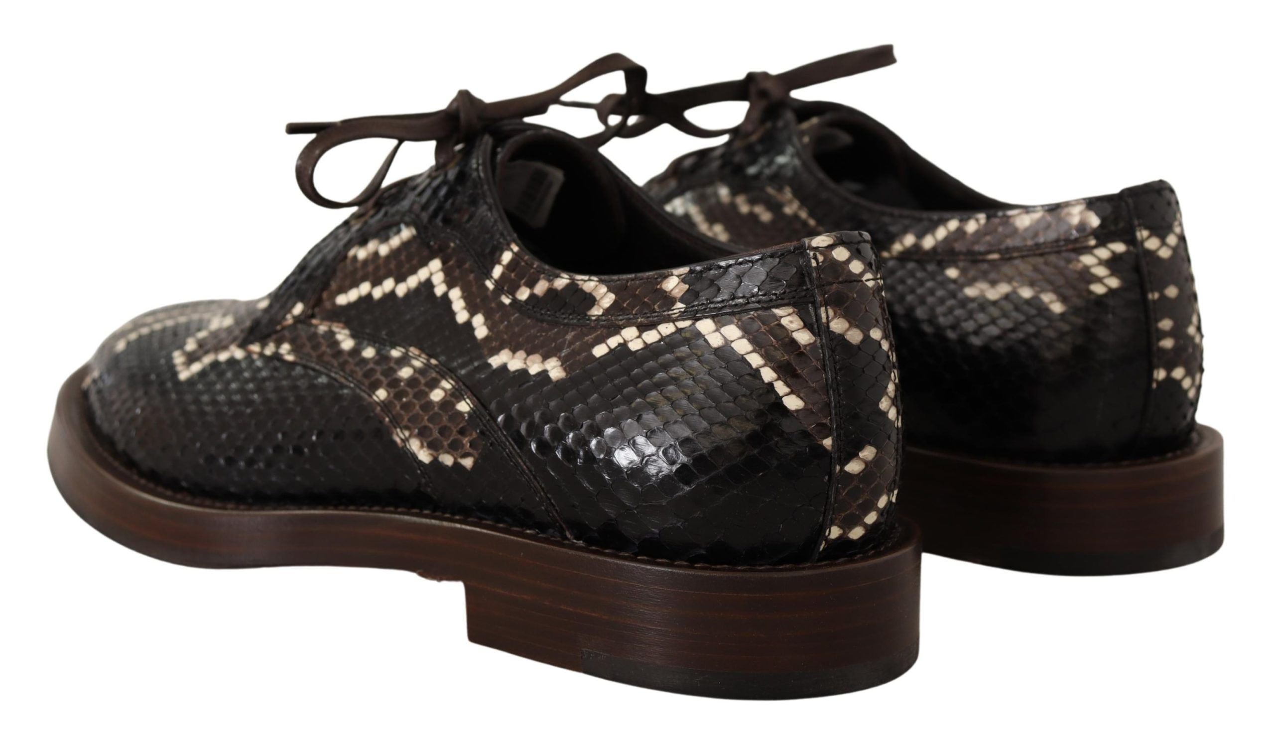 Dolce &amp; Gabbana Chaussures derby formelles élégantes en python