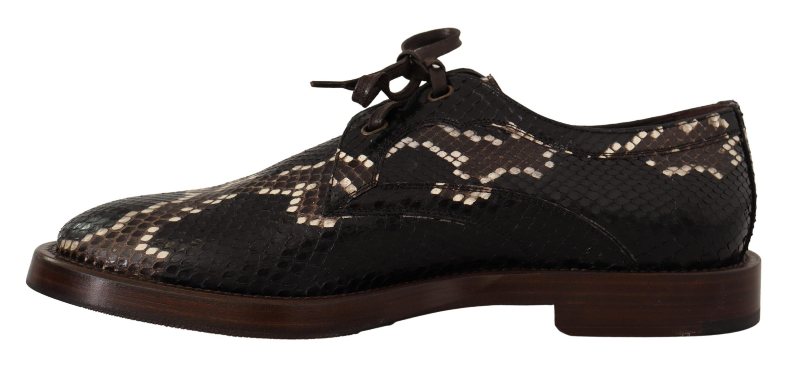 Dolce &amp; Gabbana Chaussures derby formelles élégantes en python