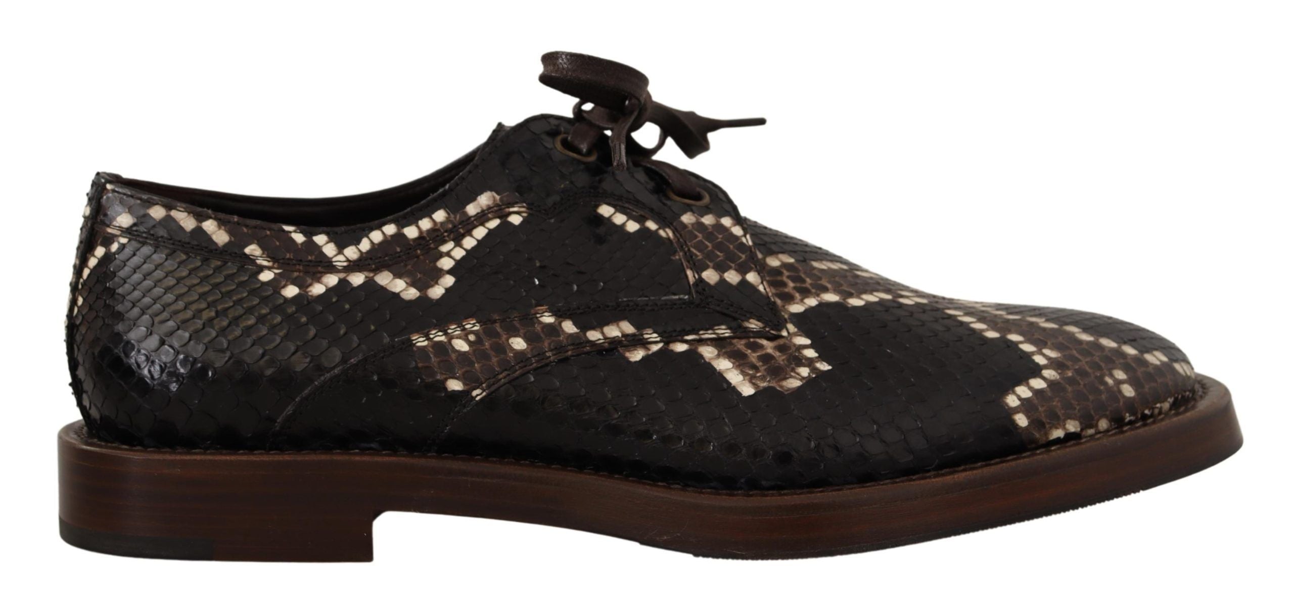 Dolce &amp; Gabbana Chaussures derby formelles élégantes en python