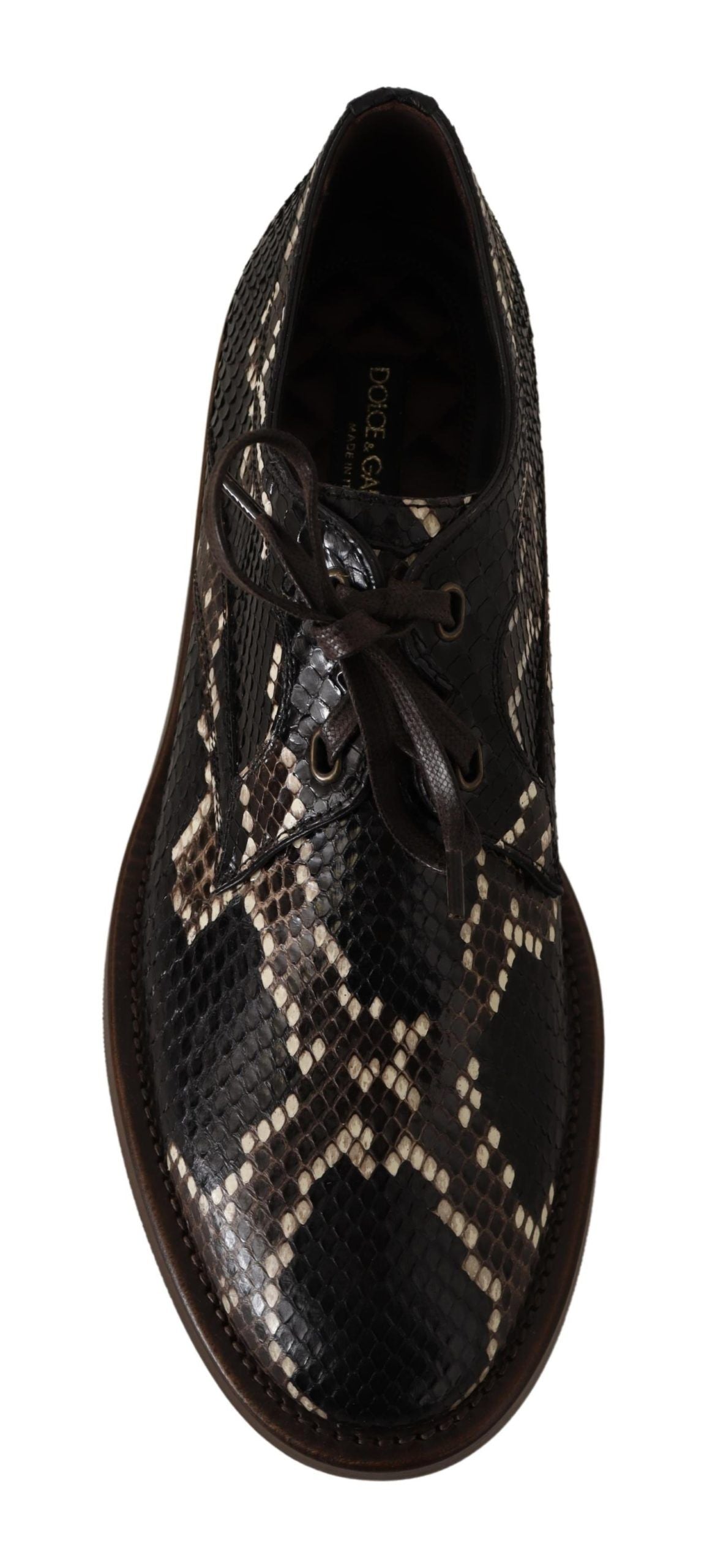 Dolce &amp; Gabbana Chaussures derby formelles élégantes en python