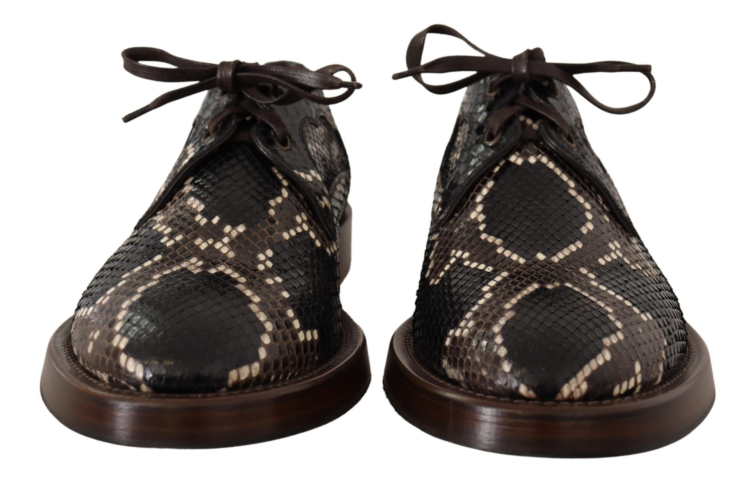 Dolce &amp; Gabbana Chaussures derby formelles élégantes en python