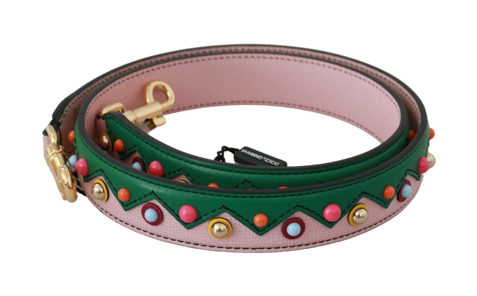 Dolce &amp; Gabbana Élégante bandoulière en cuir multicolore