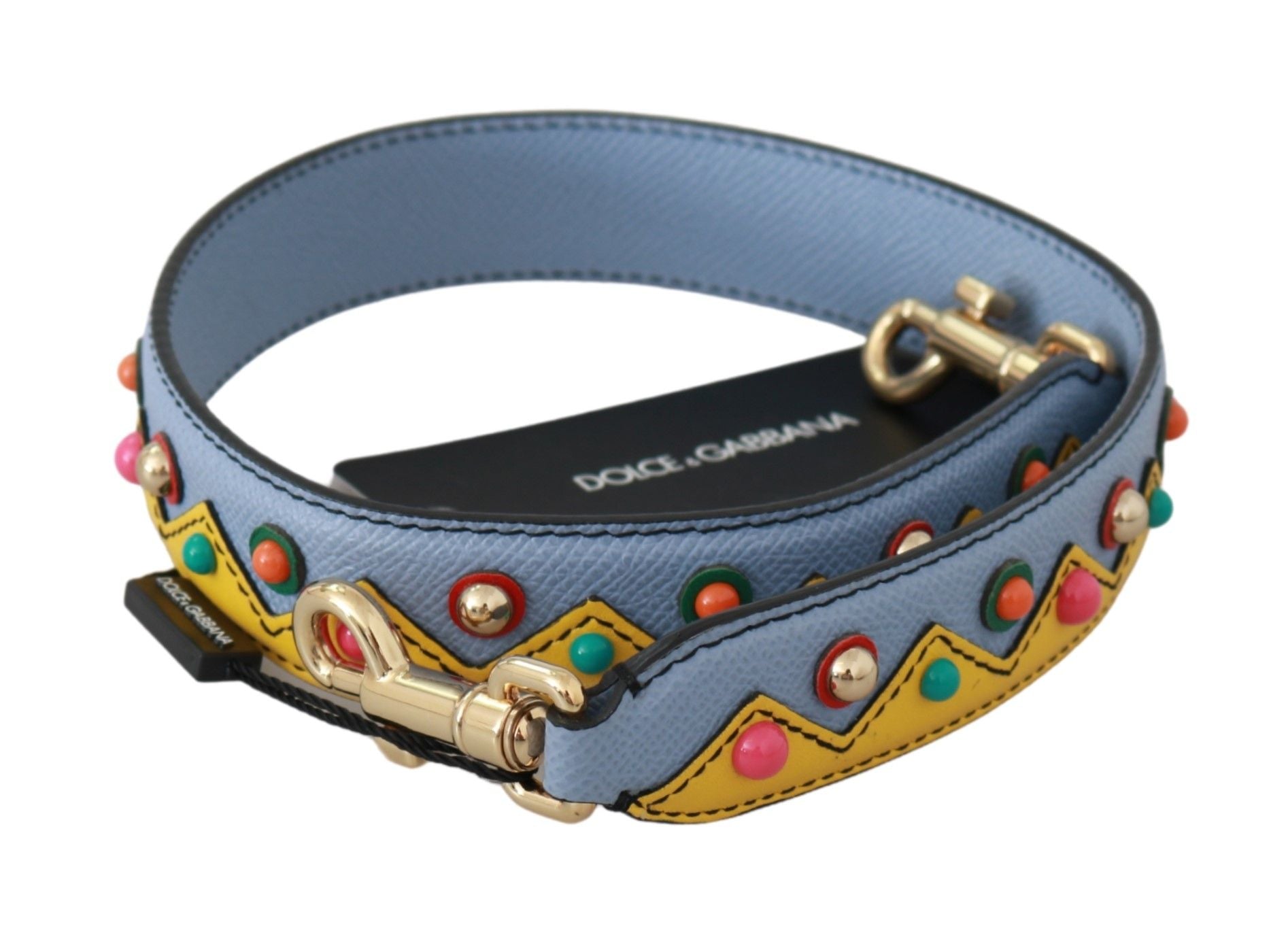 Accessoire bandoulière en cuir multicolore Dolce &amp; Gabbana