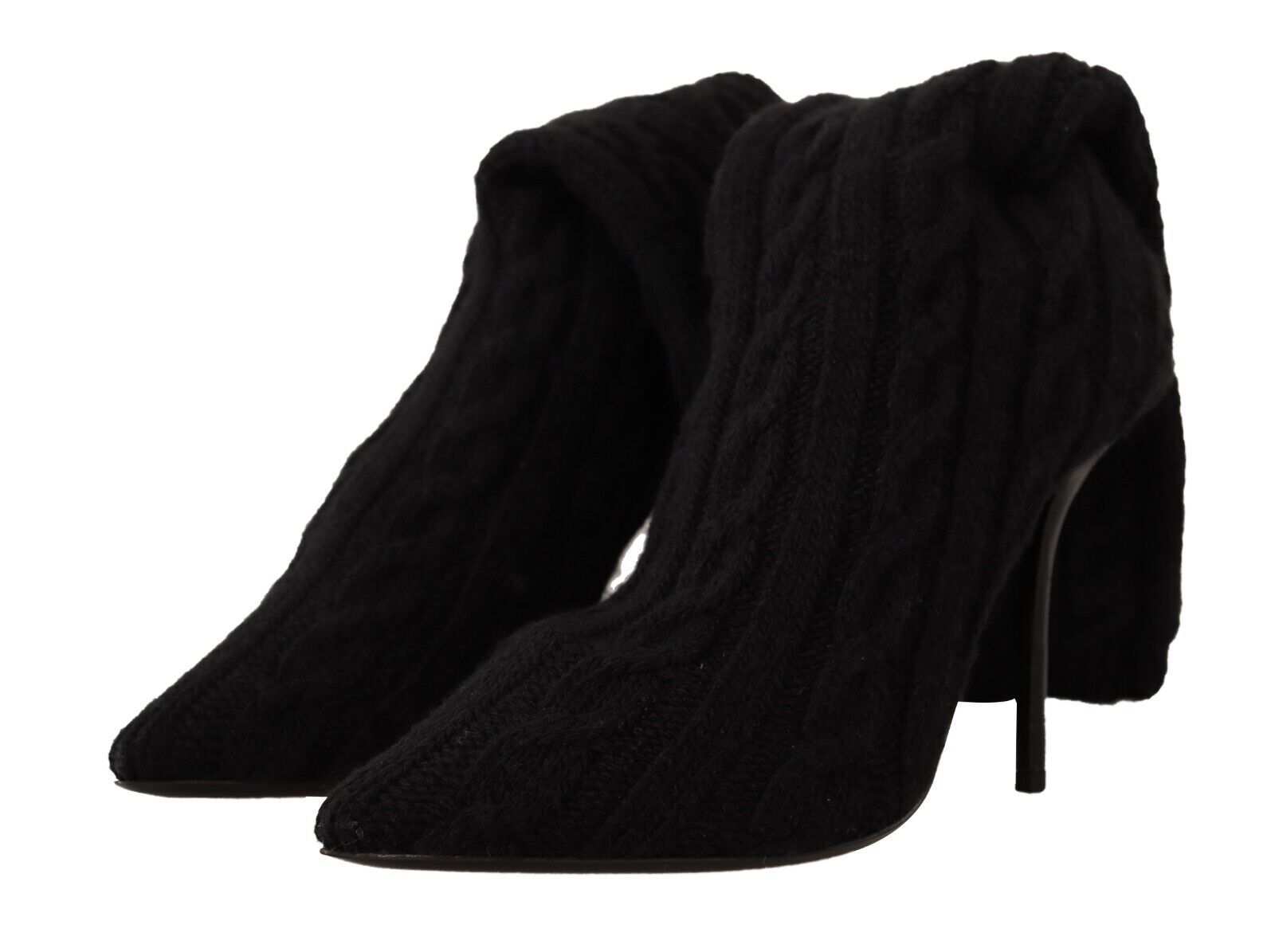 Dolce &amp; Gabbana Bottes chaussettes extensibles élégantes en noir