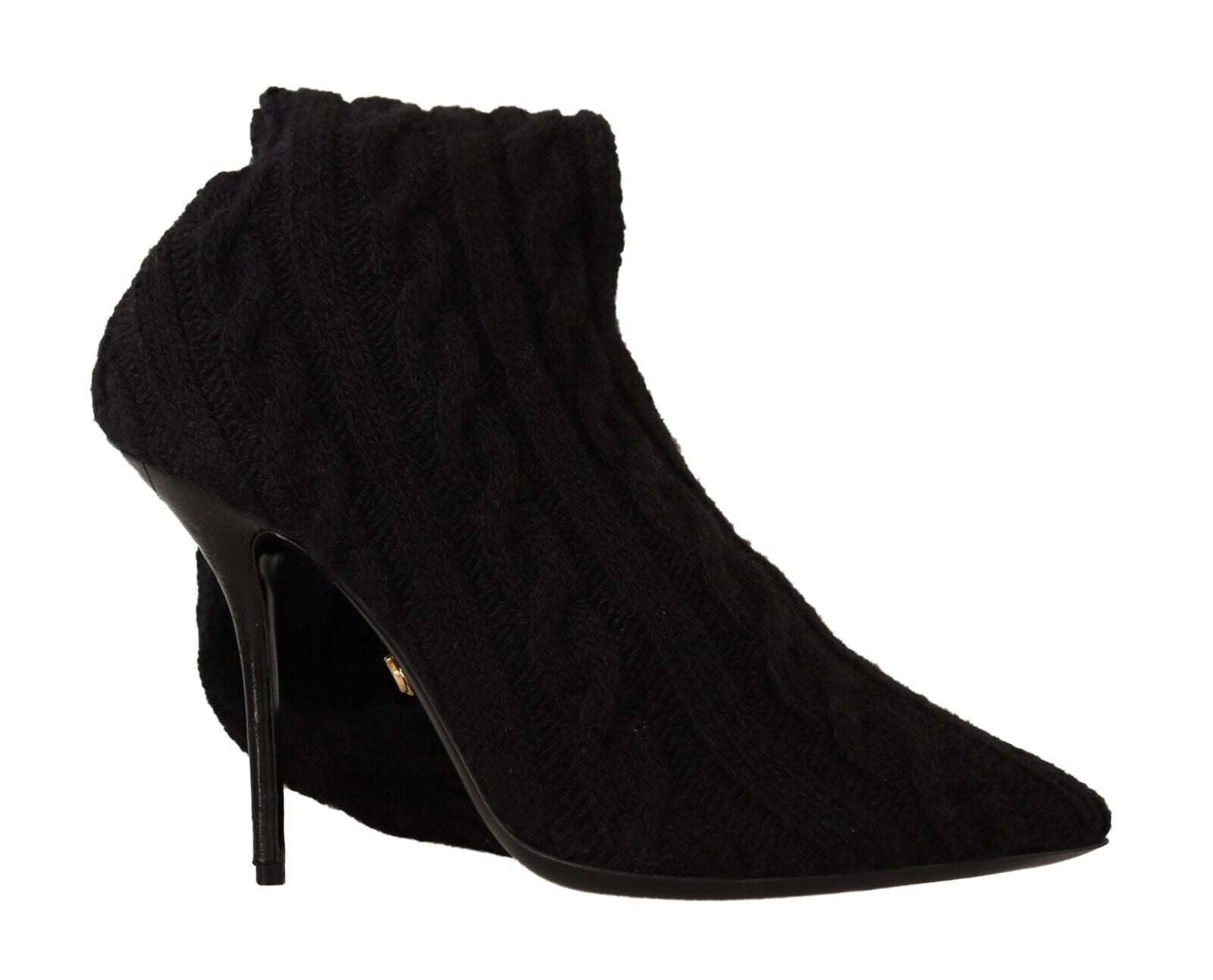 Dolce &amp; Gabbana Bottes chaussettes extensibles élégantes en noir