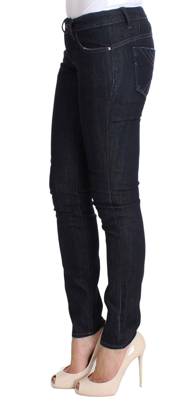 Costume National Chic - Jean skinny bleu coupe slim