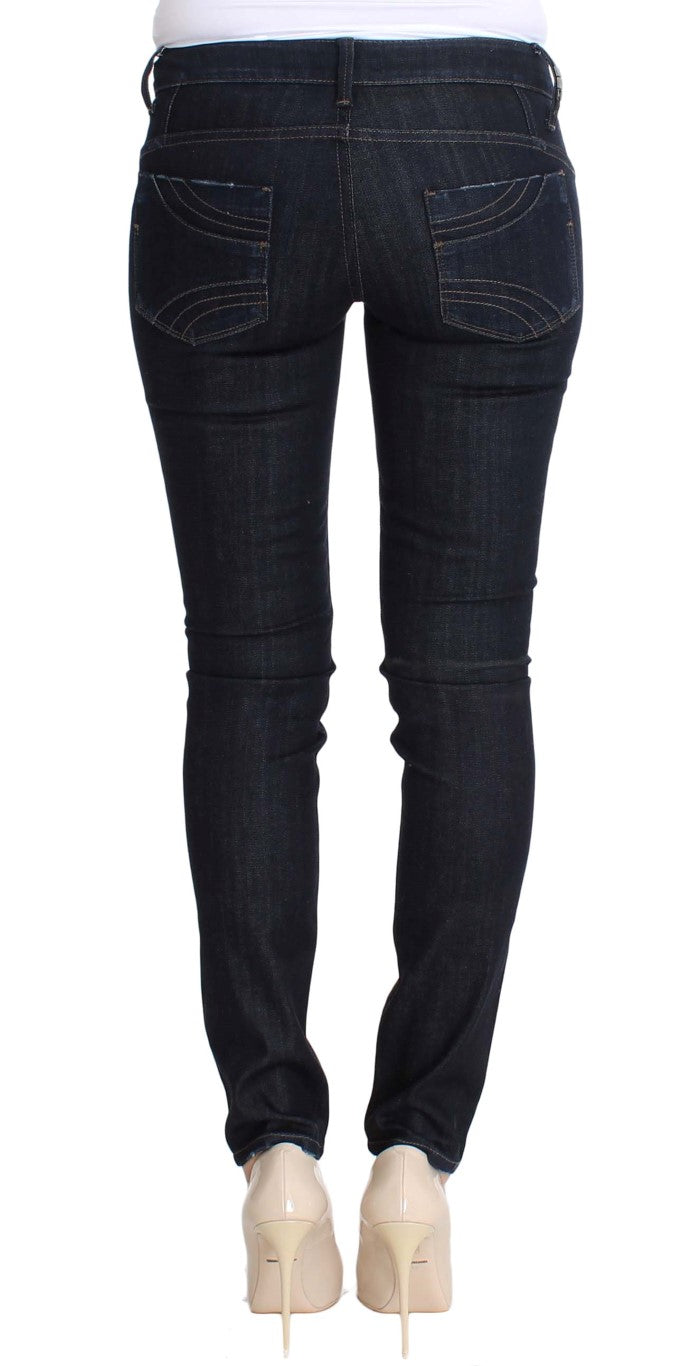 Costume National Chic - Jean skinny bleu coupe slim