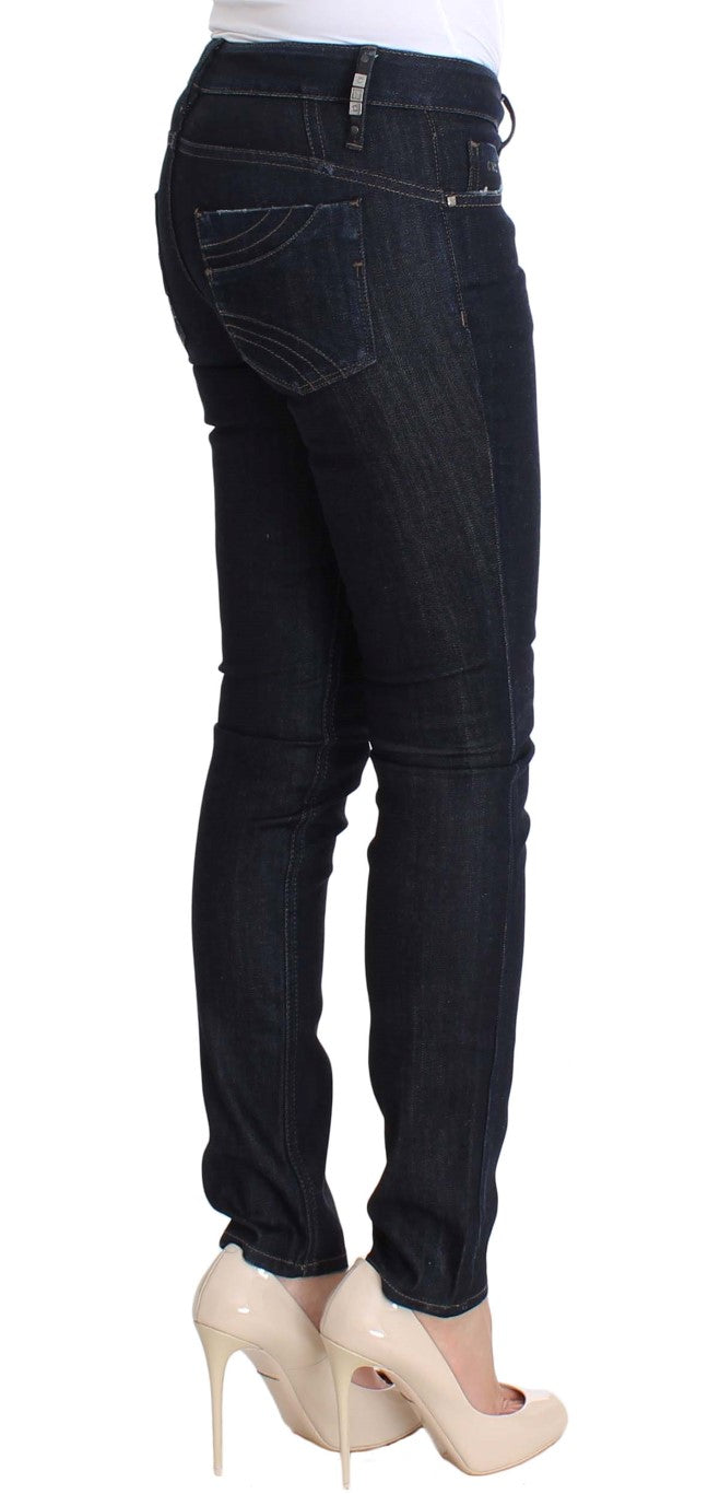 Costume National Chic - Jean skinny bleu coupe slim