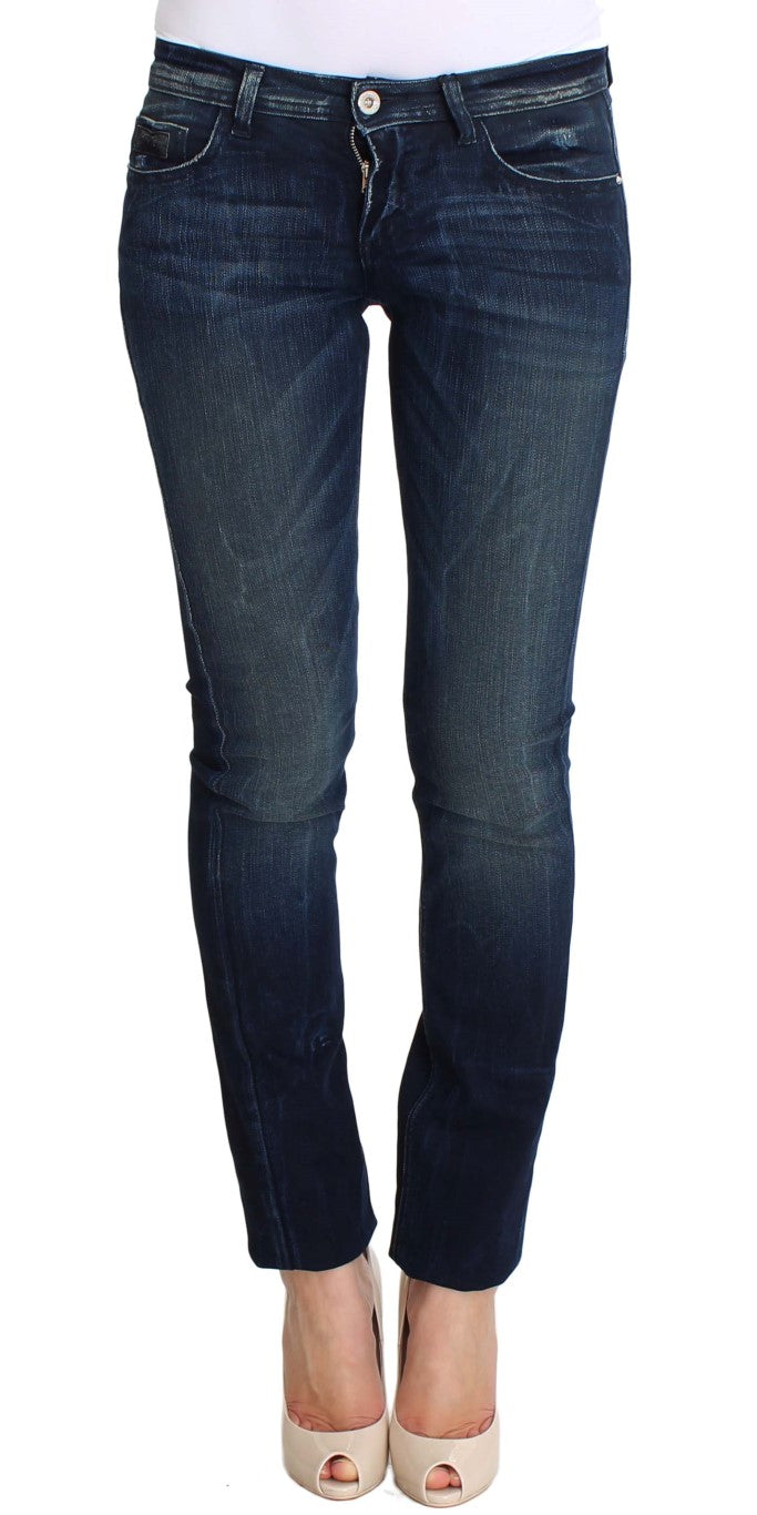 Costume National Chic - Jean skinny bleu coupe slim