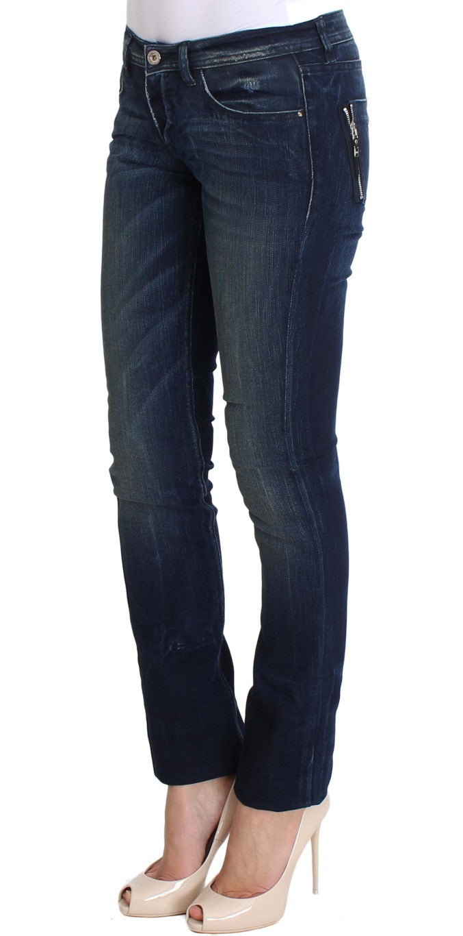 Costume National Chic - Jean skinny bleu coupe slim