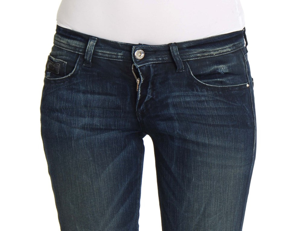 Costume National Chic - Jean skinny bleu coupe slim