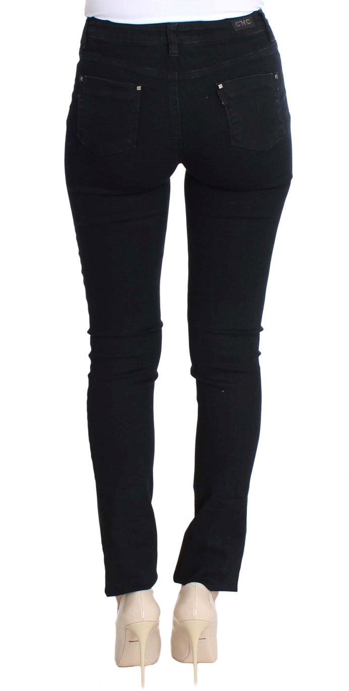 Costume National Chic - Jean skinny de créateur coupe slim