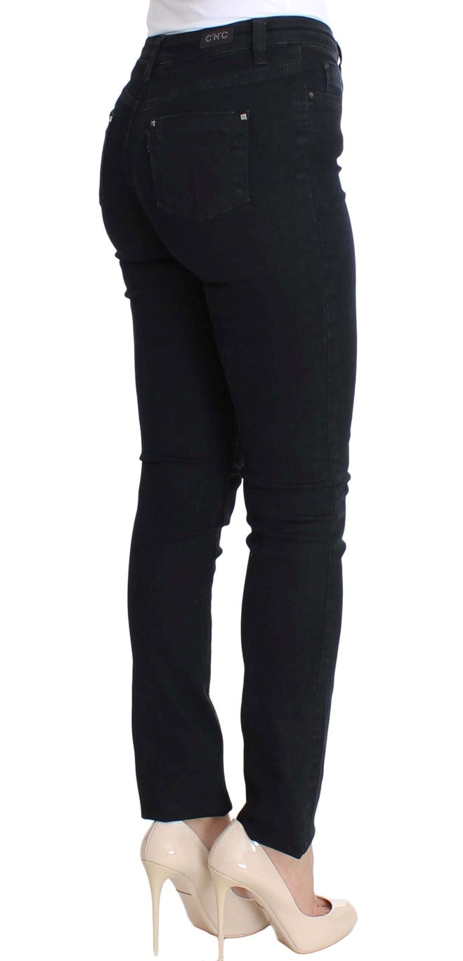 Costume National Chic - Jean skinny de créateur coupe slim