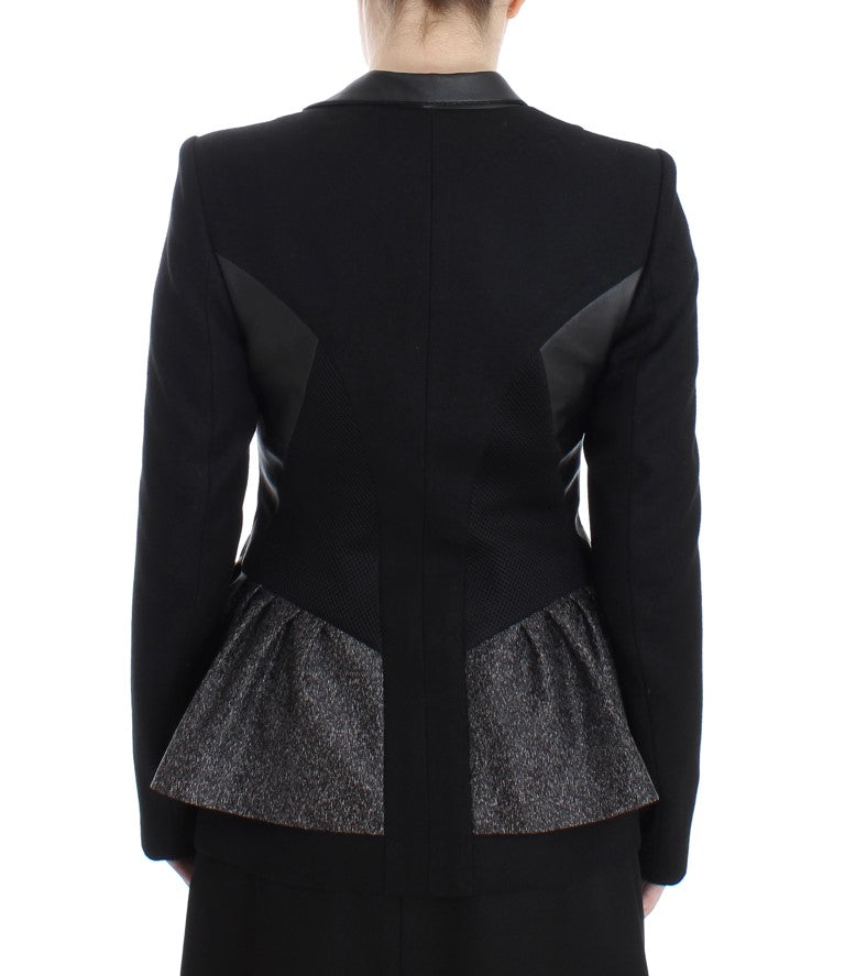 KAALE SUKTAE Veste blazer zippée monochrome élégante