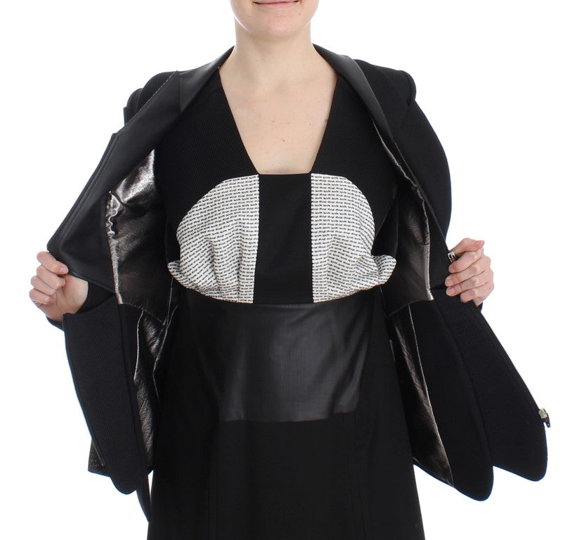 KAALE SUKTAE Veste blazer zippée monochrome élégante