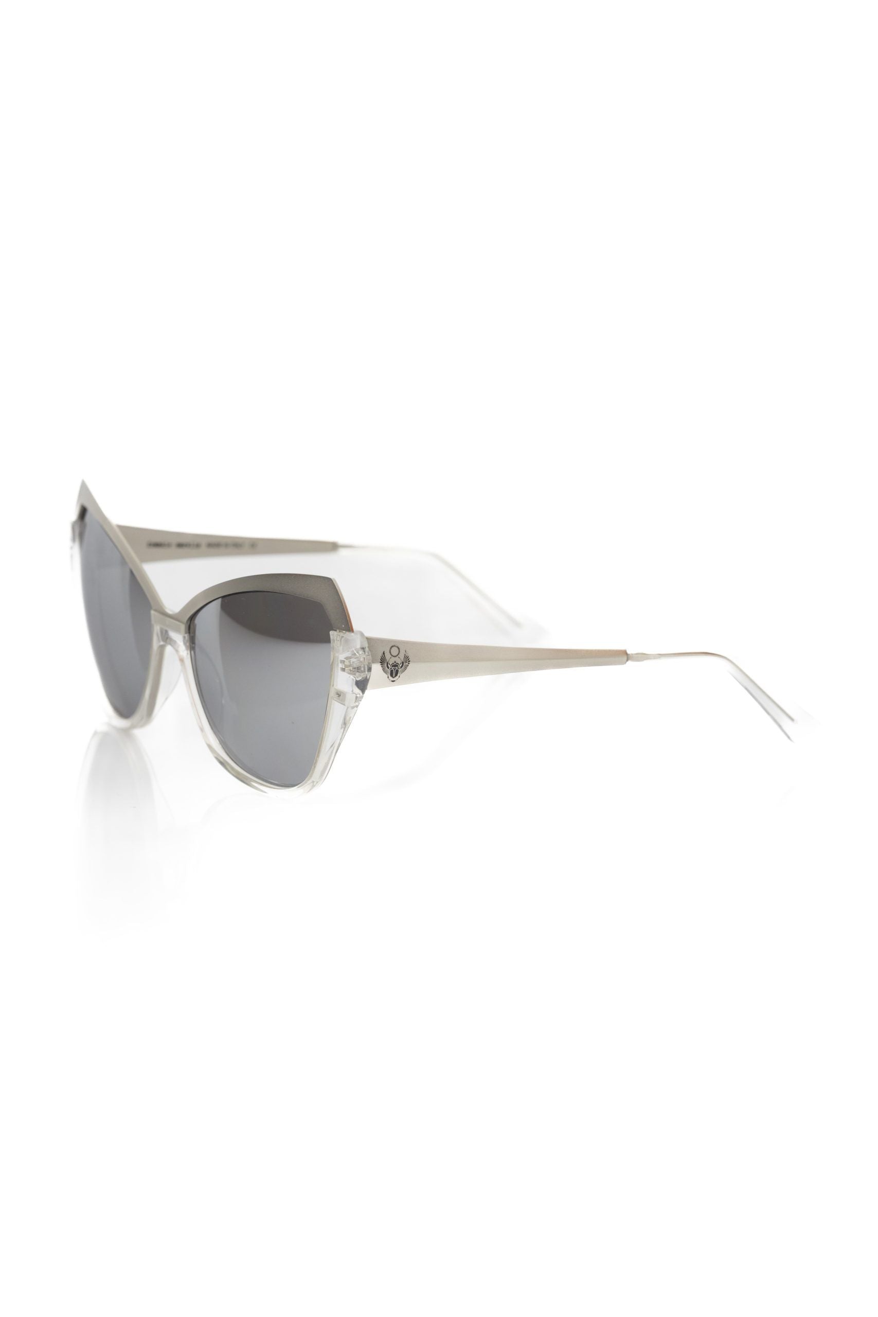 Frankie Morello Chic Cat Eye Shades with Metallic Accents