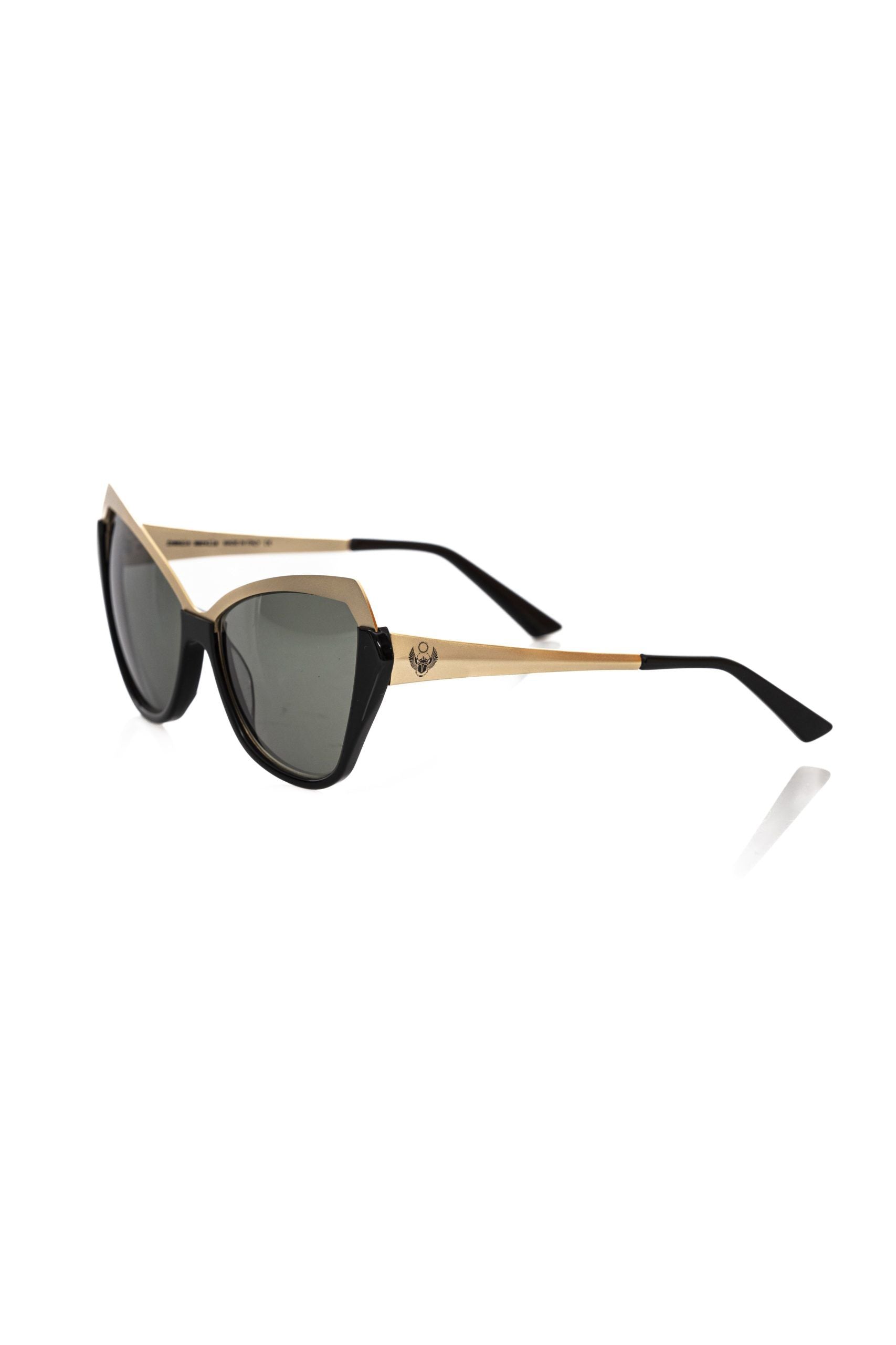 Frankie Morello Chic Bicolor Cat Eye Sunglasses