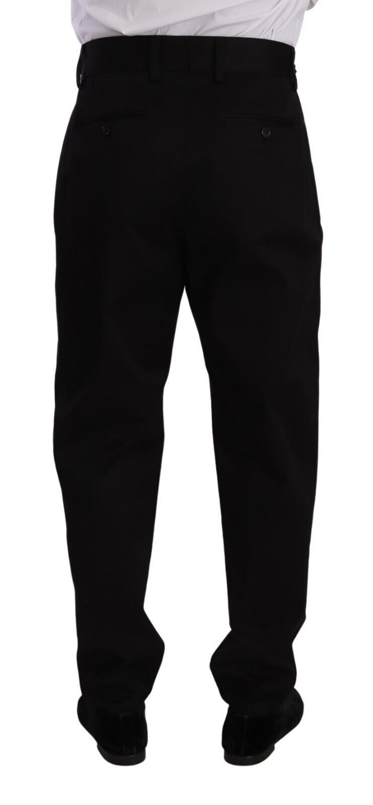 Dolce &amp; Gabbana Pantalon élégant en coton coupe slim