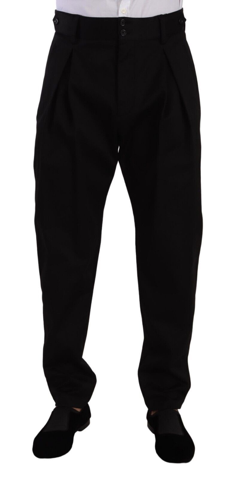 Dolce &amp; Gabbana Pantalon élégant en coton coupe slim