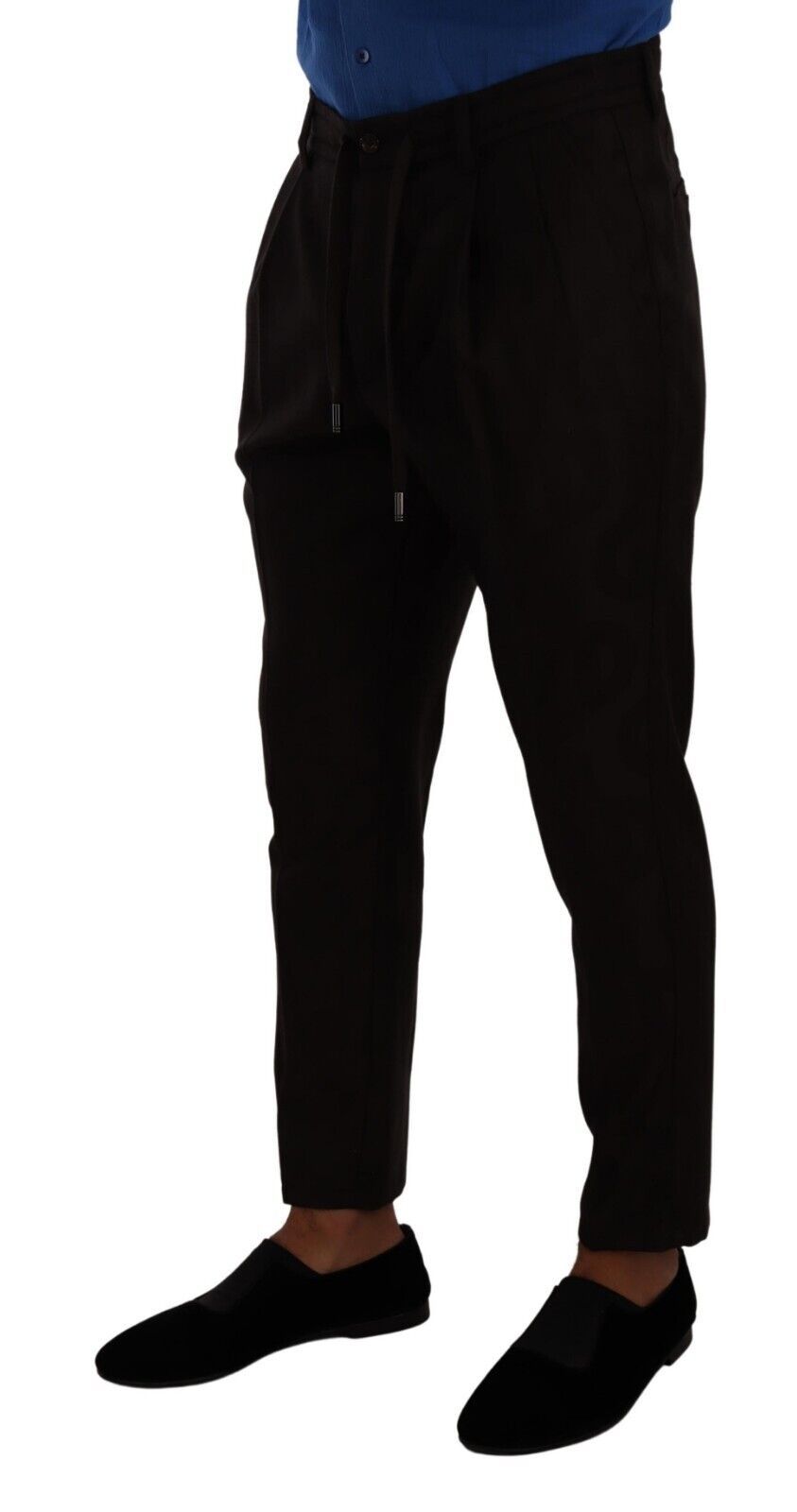 Dolce &amp; Gabbana Pantalon de jogging élégant en laine bordeaux