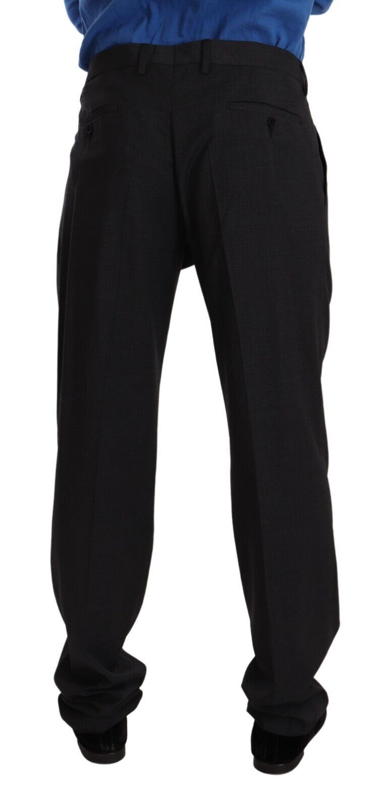 Dolce &amp; Gabbana Pantalon formel gris élégant pour homme