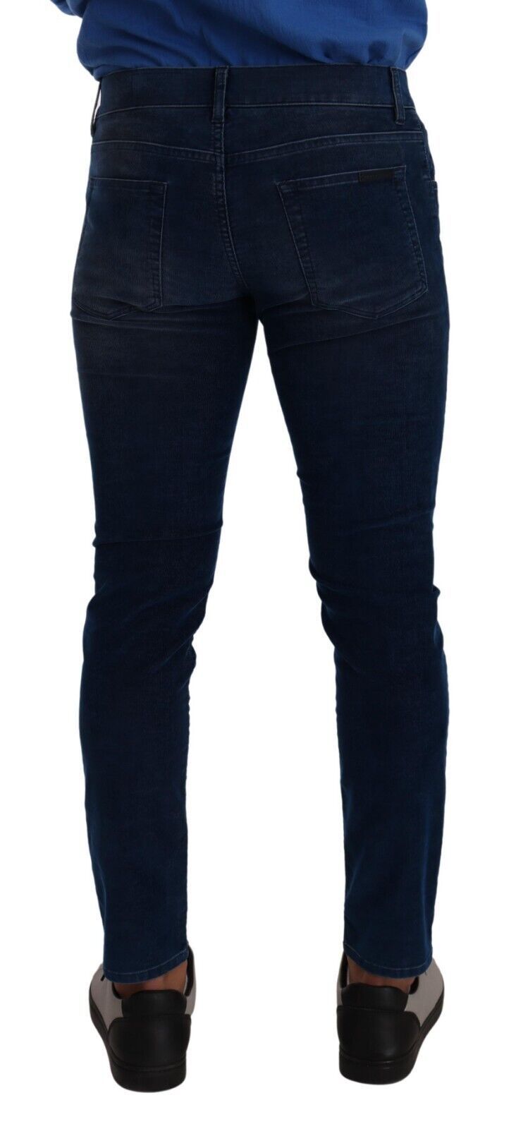 Dolce &amp; Gabbana Jean slim bleu foncé élégant