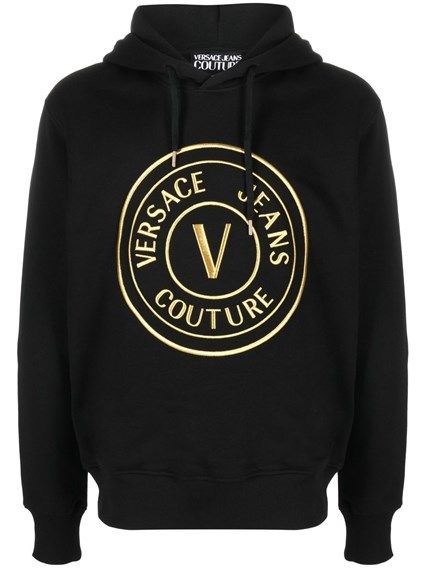 Versace Jeans Chic Sweat à capuche noir