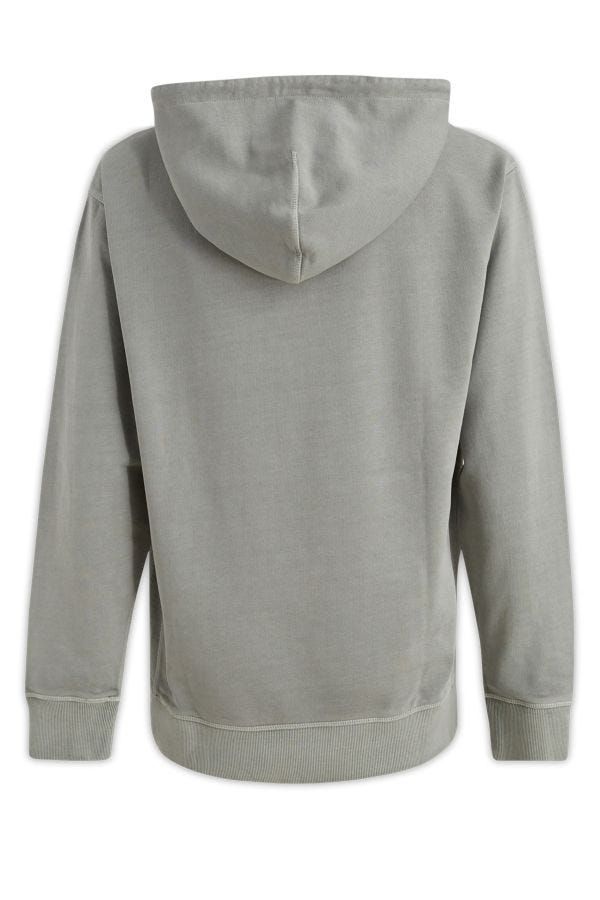 Hugo Boss Sweat-shirt à capuche en coton gris élégant