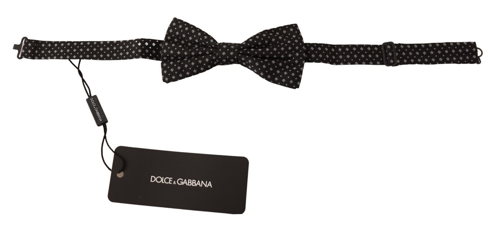 Dolce &amp; Gabbana Noeud papillon fantaisie noir en soie élégante