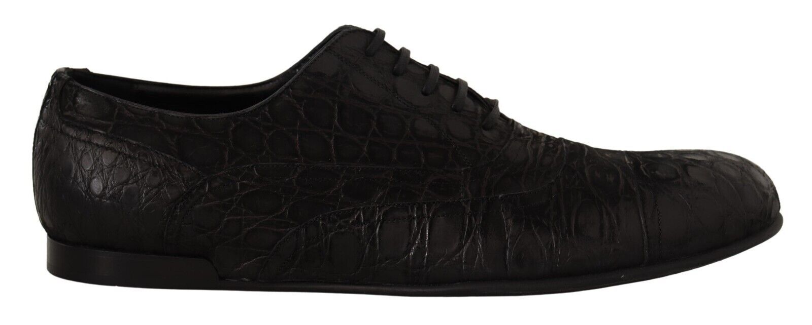 Dolce &amp; Gabbana élégantes chaussures Oxford en cuir exotique