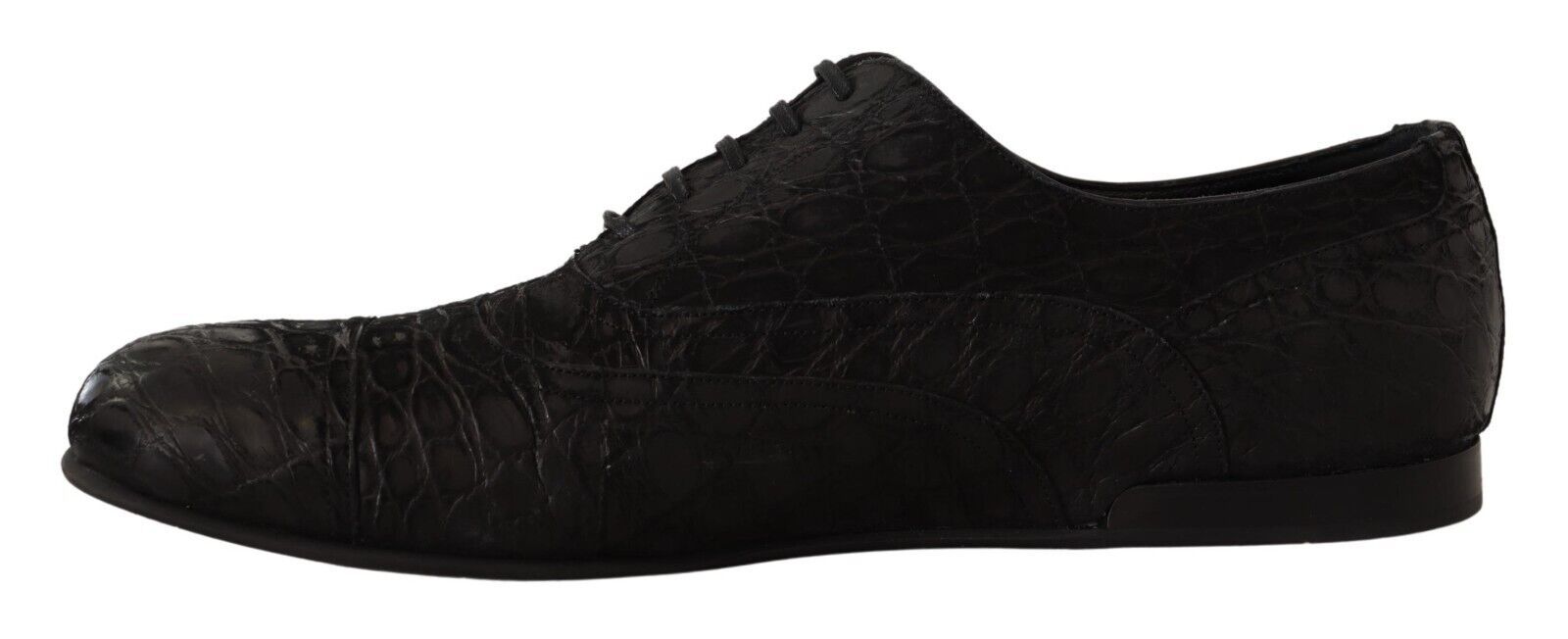 Dolce &amp; Gabbana élégantes chaussures Oxford en cuir exotique