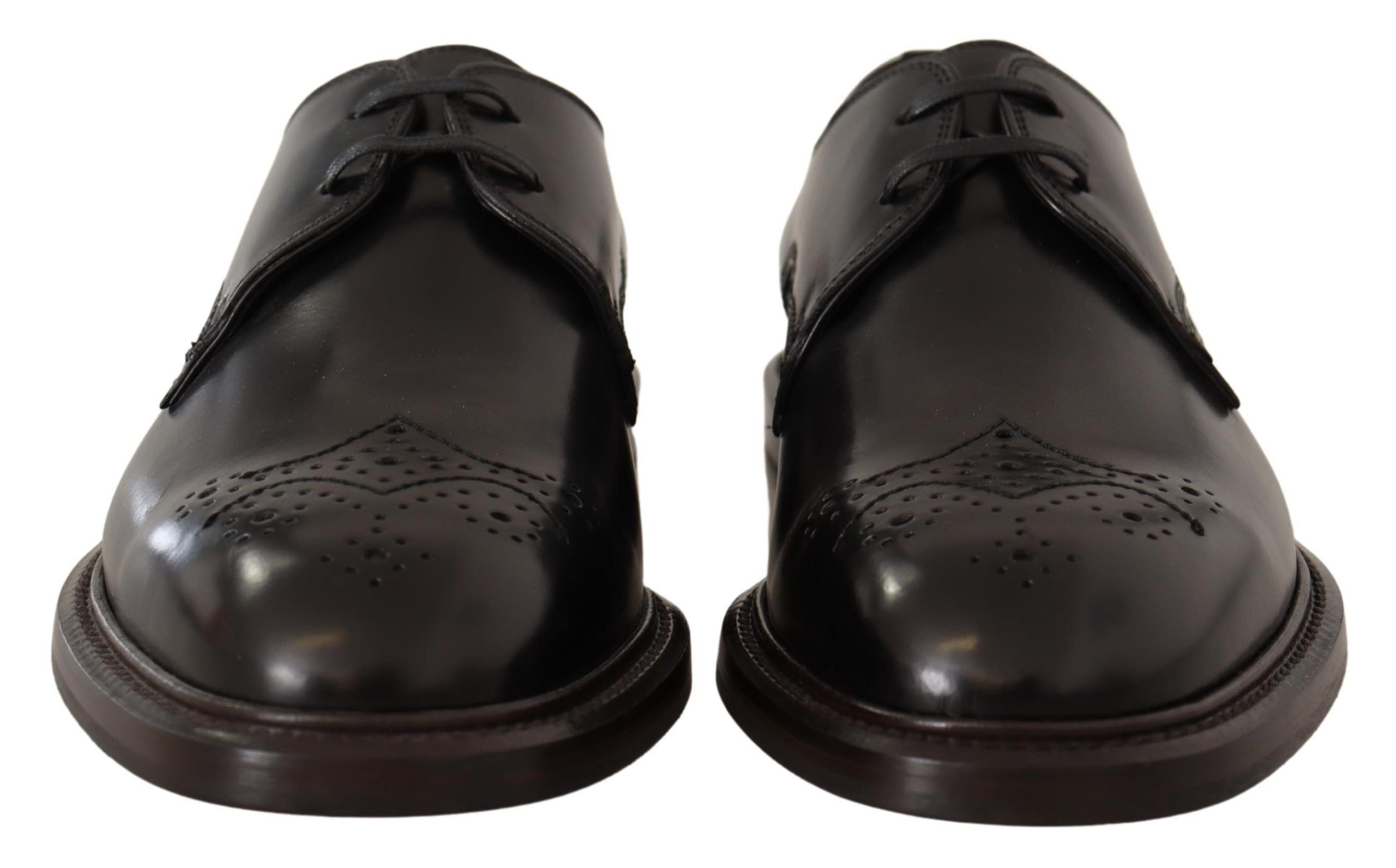 Dolce &amp; Gabbana élégantes chaussures habillées noires derby