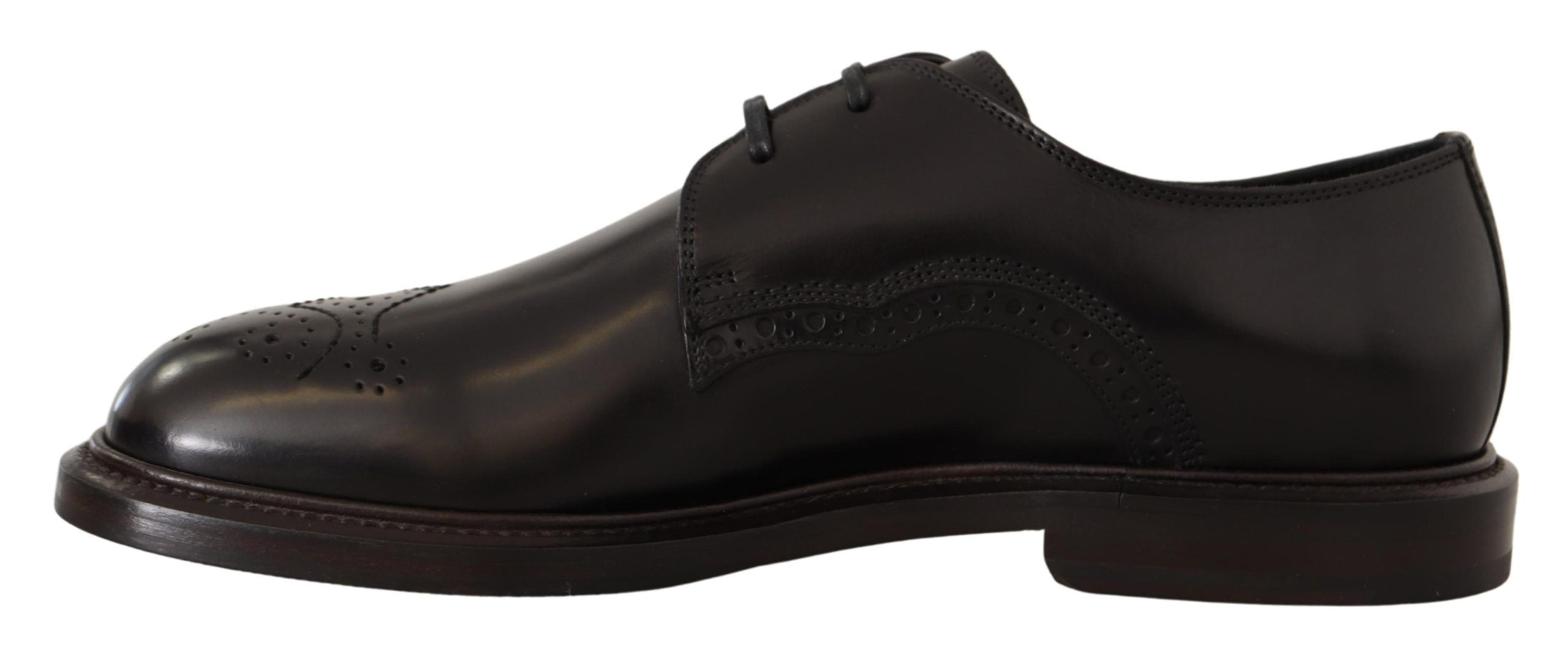 Dolce &amp; Gabbana élégantes chaussures habillées noires derby