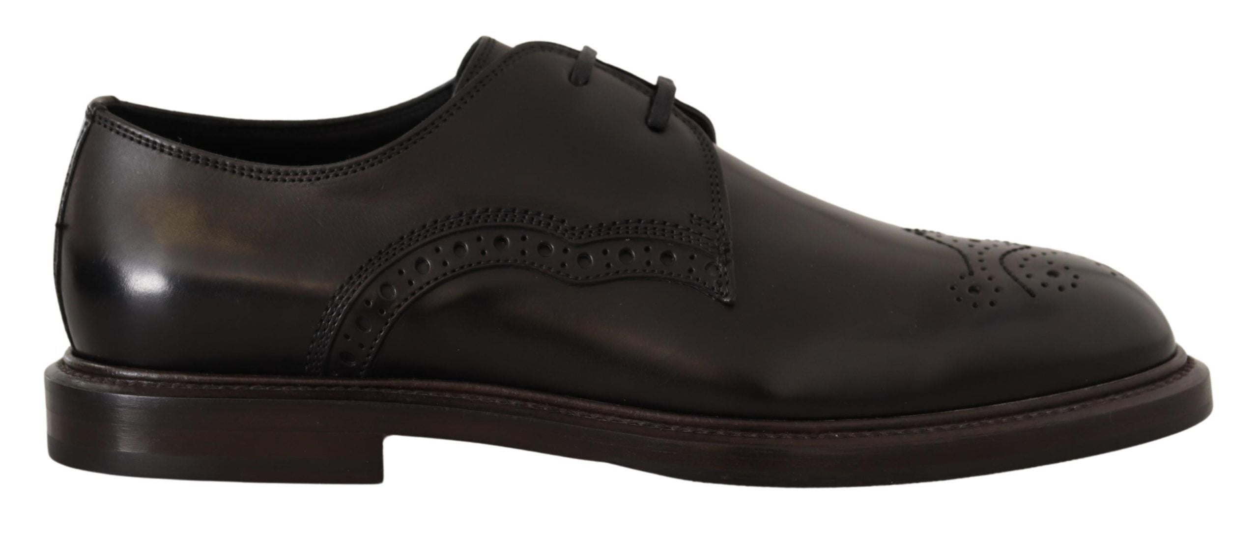 Dolce &amp; Gabbana élégantes chaussures habillées noires derby