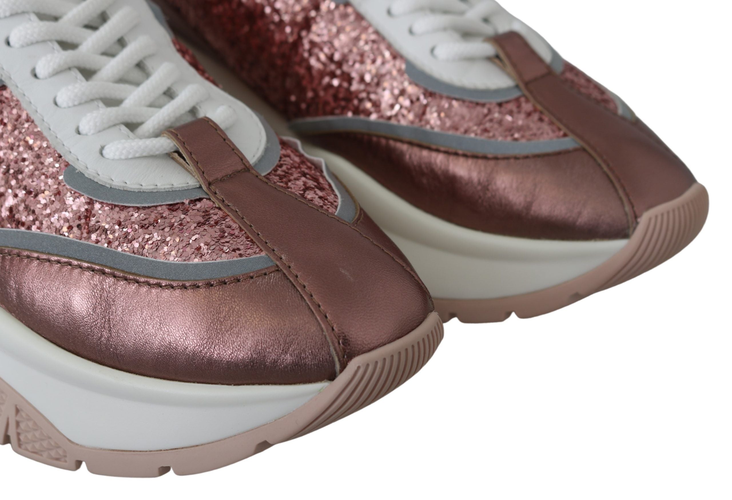 Jimmy Choo Baskets à paillettes Candyfloss Euphoria