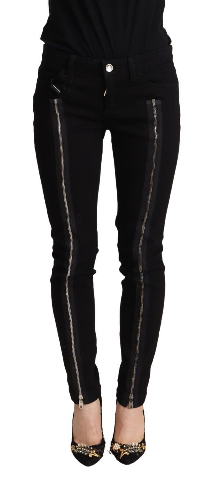 Dolce &amp; Gabbana Jean skinny noir coupe slim