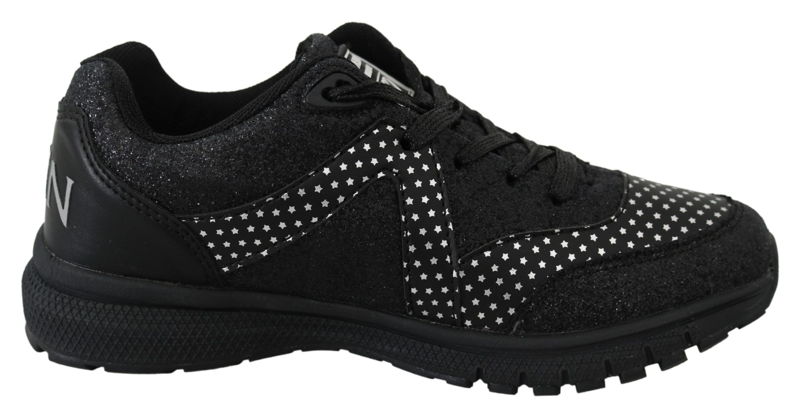 Chaussures de sport Plein Sport Elegant Black Runner Jasmines